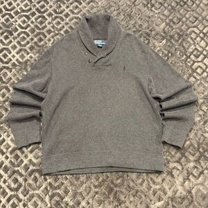Ralph Lauren Charcoal Turtleneck Sweater